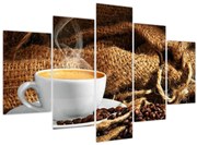Obraz - Šálka kávy (150x105 cm)