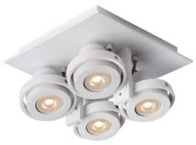 Lucide 17906/21/31 - LED Stmievateľné bodové svietidlo LANDA 4xGU10/5W/230V biela