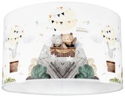 Detské stropné svietidlo BEARS 1xE27/60W/230V