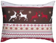 XPOSE® Bavlnená obliečka na vankúš SANTA 70x90 cm