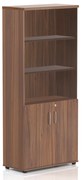 Vysoká skriňa Visio 80 x 38,5 x 183,5 cm, orech