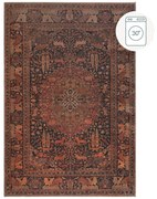 Vínovočervený prateľný koberec 190x290 cm Nico Global – Flair Rugs