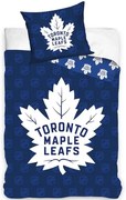 Hokejové posteľné obliečky NHL Toronto Maple Leafs Shields - 100% bavlna renforcé - 70 x 90 cm + 140 x 200 cm