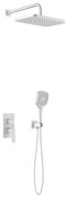 KFA Armatura 4529-501-44 - Sprchová súprava s podomietkovou batériou MALAGA biela