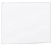 Biela magnetická tabuľa DORIS, 455x605 mm