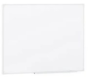 Biela magnetická tabuľa DORIS, 45x60 cm