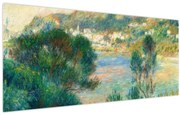 Obraz - Auguste Renoir, View of Monte Carlo from Cap Martin, reprodukcia (120x50 cm)