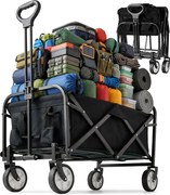 Skladací vozík RD53121, čierna