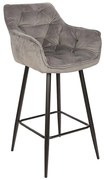 Barová Stolička Capri Tmavý Popol