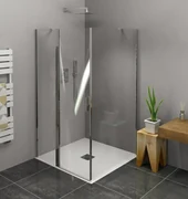 Polysan Polysan, Zoom Line štvorcová sprchová zástena 900x900mm, L/P varianta, ZL1390ZL3290