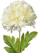 Dekorácia umelá kvetina s bielym kvetom - 15*15*80 cm