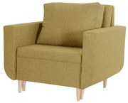 Kreslo DORIS s funkciou spania Žltá