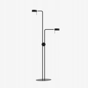 Lucis stojanové svietidlo Omnia 19,2W Led 4000K akrylátové sklo čierna LR2.K2