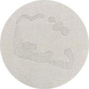 Koberec Agnella Morphic Atole svetlosivý kruh