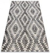 Koberec MUNDO D7461 romby 3D outdoor sivý / béžový