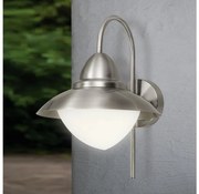 EGLO 83966 - LED Vonkajšie nástenné svietidlo SIDNEY 1xE27/8,5W IP44 2700K
