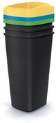 Odpadkový kôš COMPACTA Q DROP SET, 3x25l