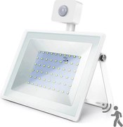 Aigostar - LED Reflektor so senzorom LED/50W/230V 6400K IP65 biela