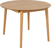 XXXLutz JEDÁLENSKÝ STÔL, dub, prírodná farba, 115-154/115/75 cm P & B - Stoly - 001749092202