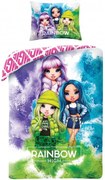 Bavlnené posteľné obliečky Rainbow High - motív Magic - 100% bavlna - 70 x 90 cm + 140 x 200 cm