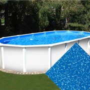 Planet Pool 11026 Náhradná bazénová fólia Waves pre bazén 5,5 x 3,7 x 1,2 m
