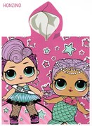 Detské pončo - osuška s kapucňou L.O.L. Surprise