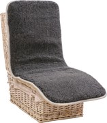 Podsedák do auta z ovčej vlny