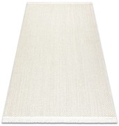 Koberec NANO FJ86B Jodelka, chevron biely