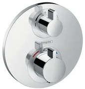 Sprchová a vaňová batéria Hansgrohe Ecostat S bez podomietkového telesa chróm 15758000