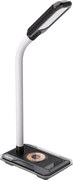 Immax 08989L - LED RGBW Stmievateľná stolná lampa s Qi nabíjaním 30W/230V čierna