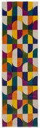 Flair Rugs, Behúň Spectrum Chacha Multi, 66x230, viacfarebná, chodba / predsieň