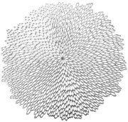 Set šiestich podložiek pod taniere ELEN strieborné