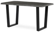 Autronic BONTEC Jedálenský stôl 140x80cm, mdf, sivý dub, HT-F4214 GREY Farba: Šedá