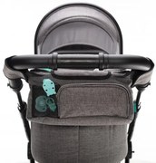Organizér na kočík Deluxe, Grey