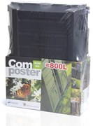 Kompostér, 800 l, čierna