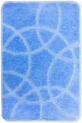 Kúpeľňový koberček MONZA modrý