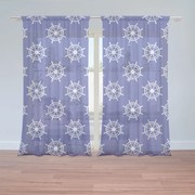 Sablio Záclony Biele kormidlá: 2ks 150x250cm