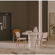 Béžové jedálenské stoličky v súprave 2 ks Helda – Kave Home