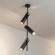 Brilagi - Luster na tyči BRANCH 3xGU10/30W/230V čierna