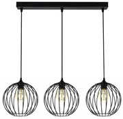 Luster na lanku MATT 3xE27/60W/230V