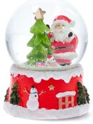 Vianočná dekorácia RONIE snehová guľa 981627