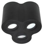 Stropné svietidlo BAROCO 3xGU10/30W/230V čierna