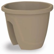 Kvetináč Nizza 30x30x24h 10lt Mocca Npm-30