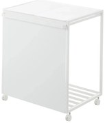 Biely kovový odpadkový kôš na triedený odpad Tower – YAMAZAKI