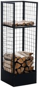 Stojan na palivové drevo Forrest 40x40x120, kov