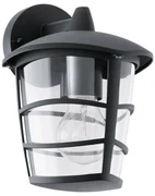 Vonkajšie nástenné svietidlo EGLO ALORIA wall black   93098