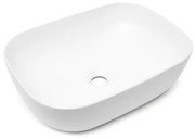 Umývadlo na dosku SAT Infinitio 45,5x32,5 cm mat bez prepadu SATINF4532M, 1 ks