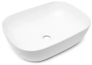Umývadlo na dosku SAT Infinitio 45,5x32,5 cm mat  bez prepadu SATINF4532M