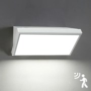 Brilagi-LED Vonkajšie nástenné svietidlo s pohybovým senzorom TRIANGLE LED/20W/230V biele IP65