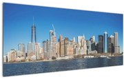 Obraz - Manhattan v New Yorku (120x50 cm)